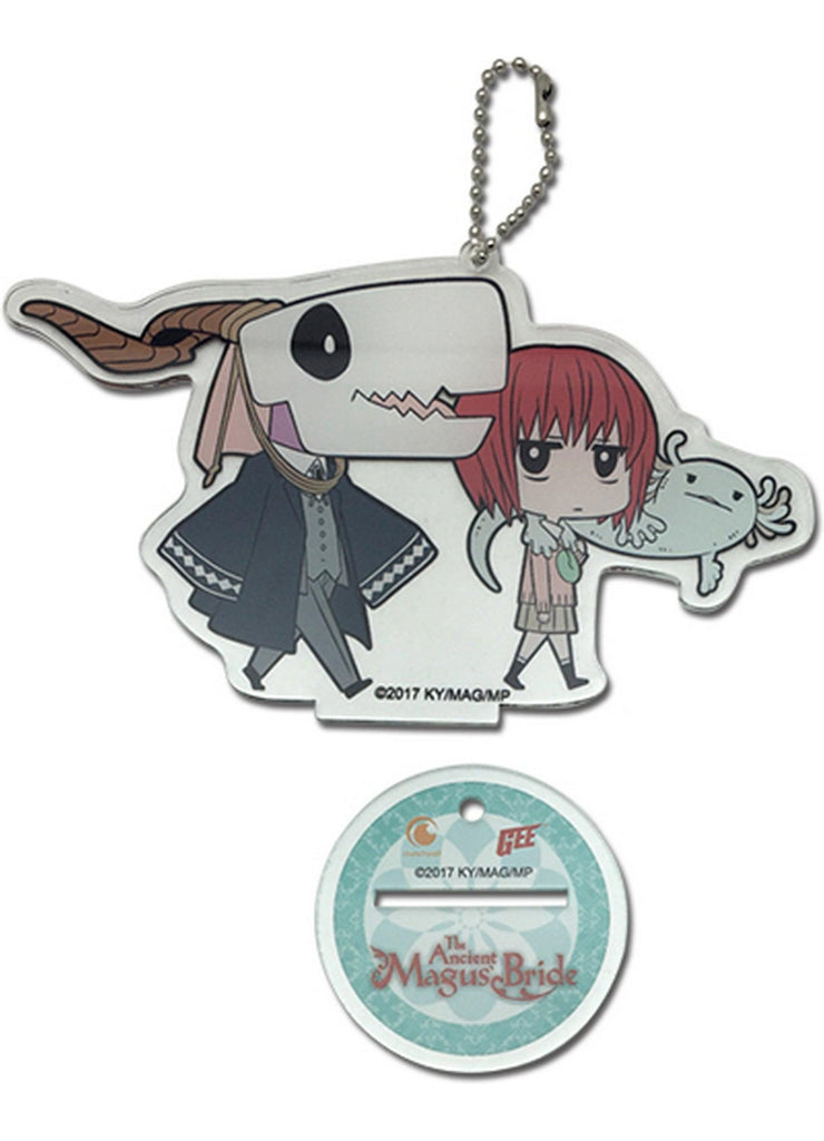 Ancient Magus' Bride S1 - Chibi Characters Chise & Elias Acrylic Keychain - Great Eastern Entertainment