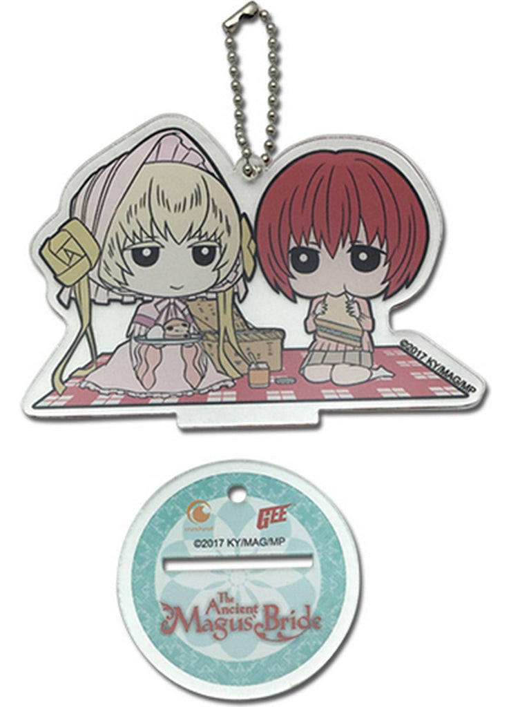 Ancient Magus' Bride S1 - Chibi Characters Chise & Silky Acrylic Keychain - Great Eastern Entertainment