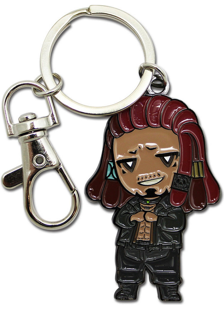 Akudama Drive - Brawler Metal Keychain