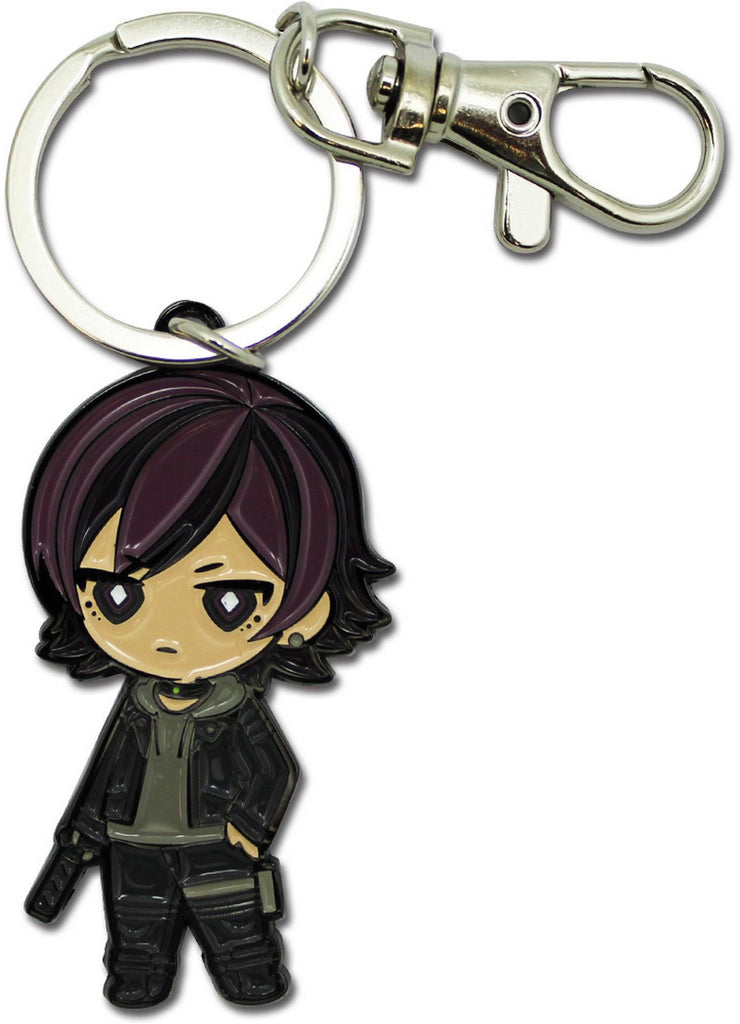 Akudama Drive - Courier Metal Keychain