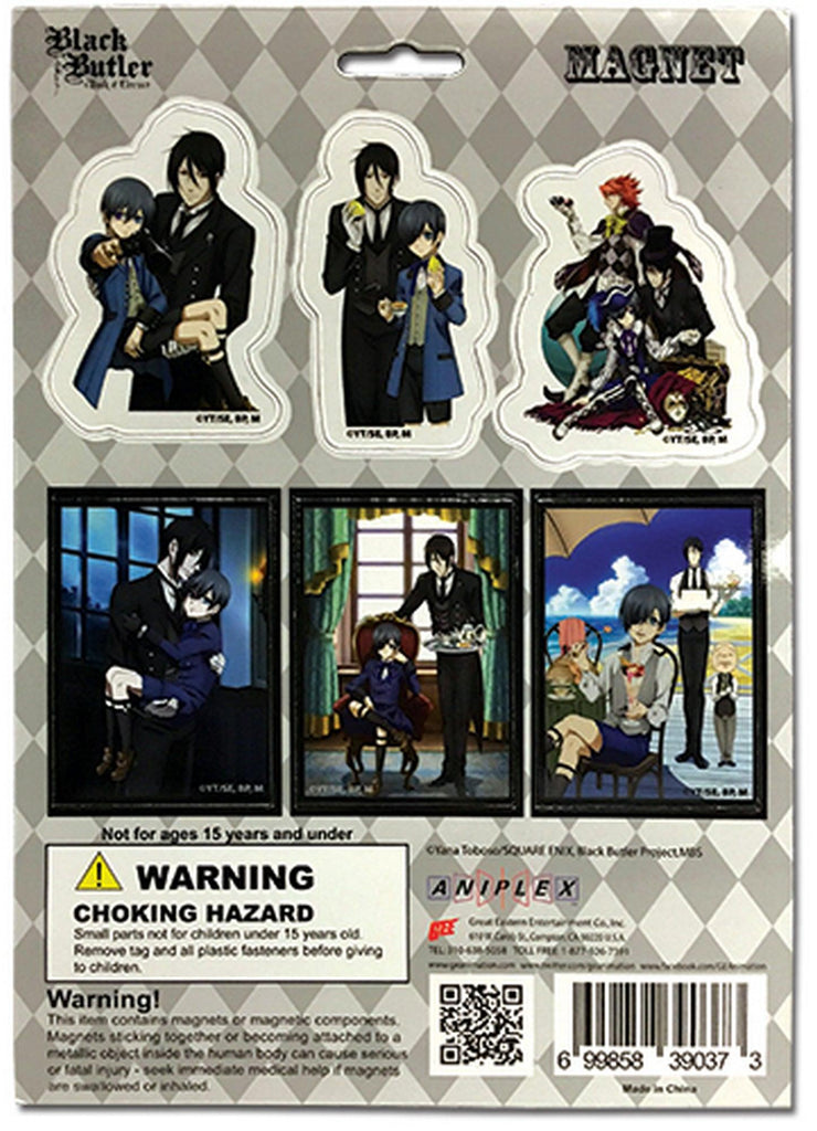 Black Butler Book Of Circus - Magnet Collection 2 - Great Eastern Entertainment