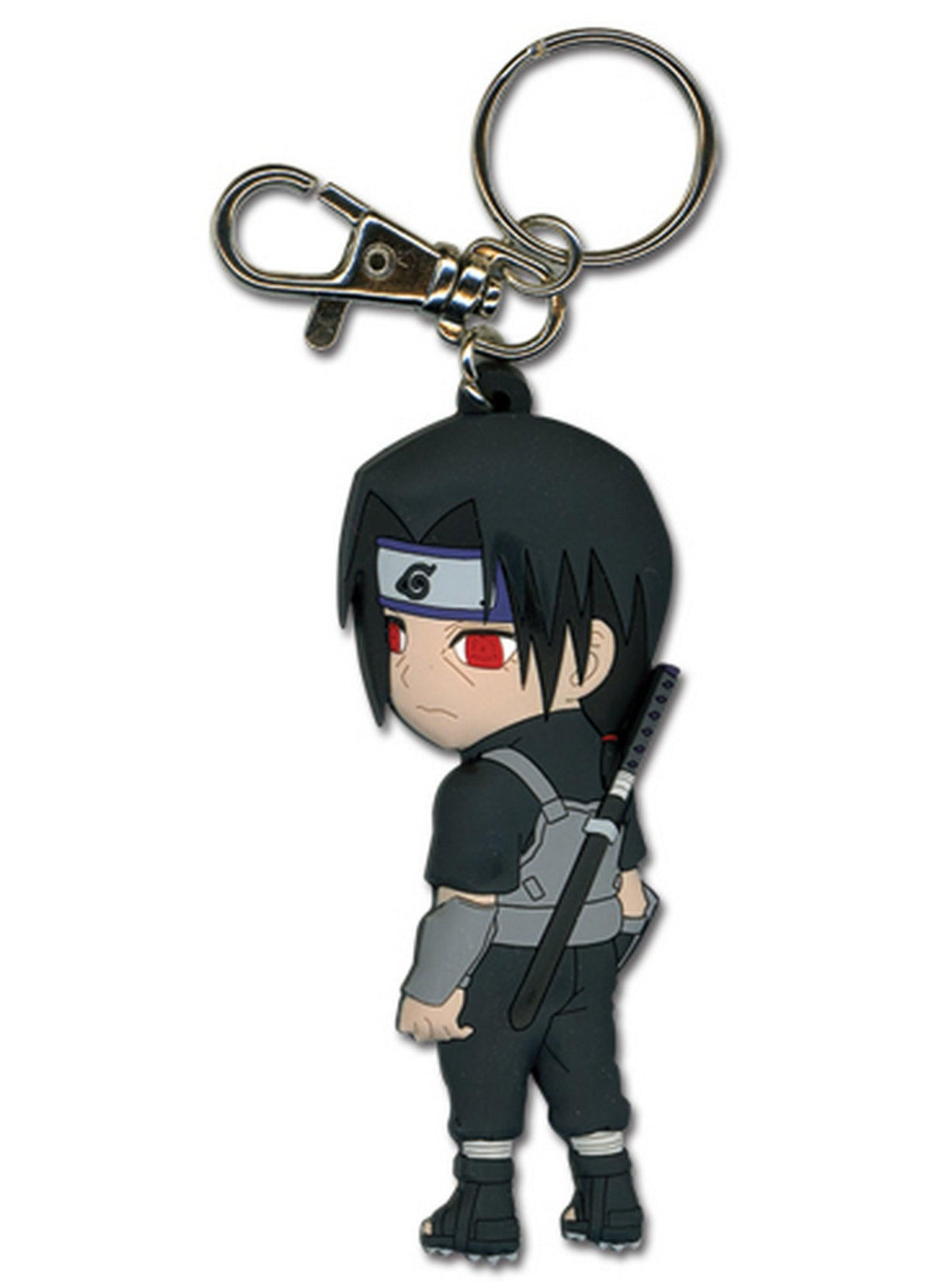 Naruto - Itachi Uchiha In Fighting Gear PVC Keychain - Great Eastern Entertainment