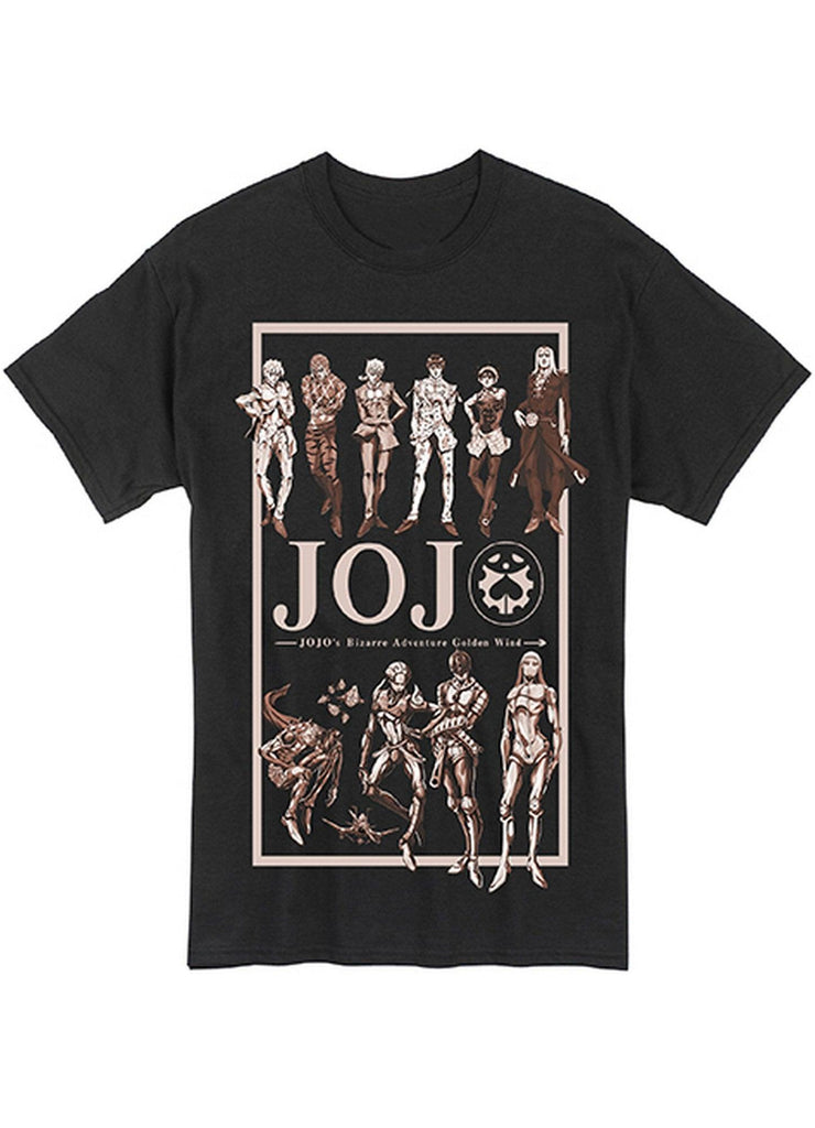 Jojo's Bizarre Adventure Golden Wind - Group Men's T-Shirt