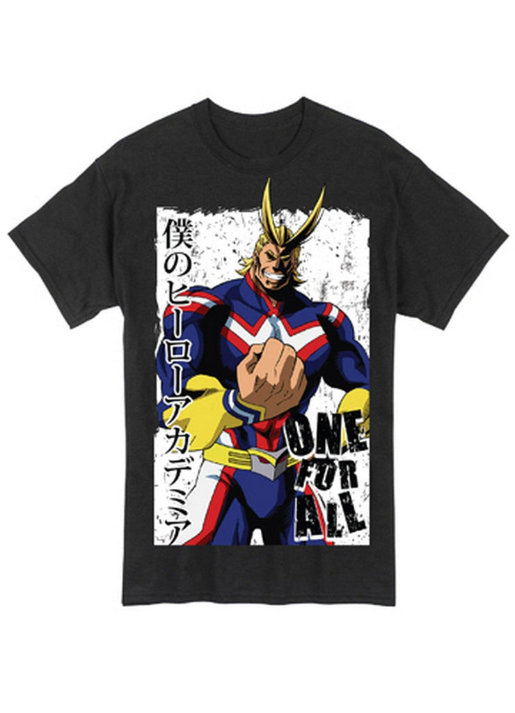 My Hero Academia - All Might Vintage Men's T-Shirt - Great Eastern Entertainment