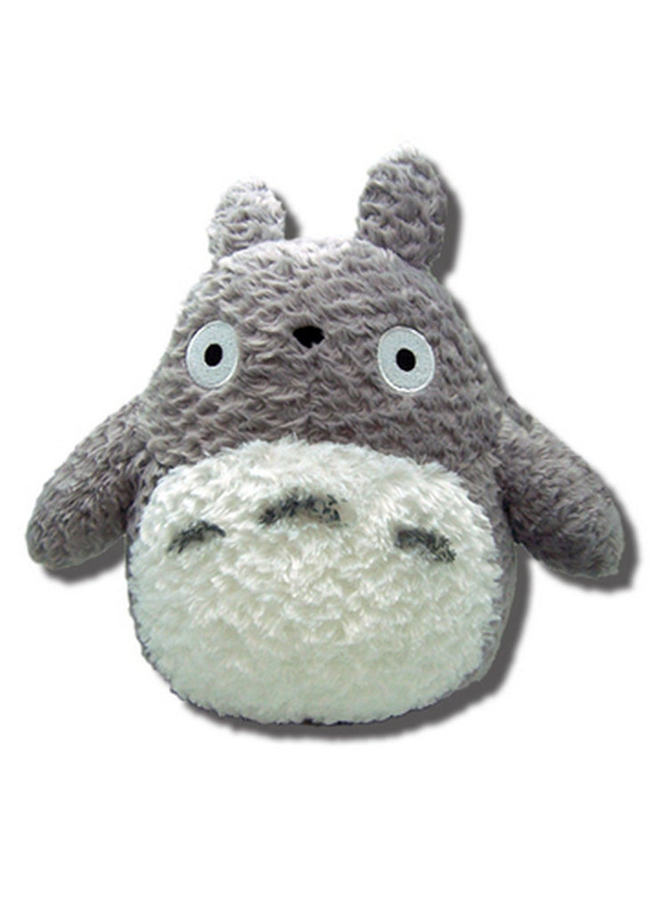 Fluffy Big Totoro - Grey 9"H