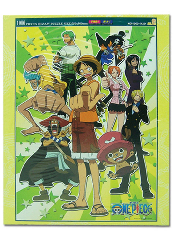 One Piece - 1000 Pcs Group Puzzle (Glow In The Dark) - Great Eastern Entertainment