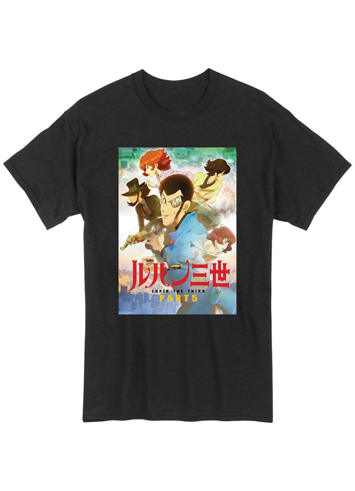 Lupin The Third Part 5 - Key Art Group Men's T-Shirt