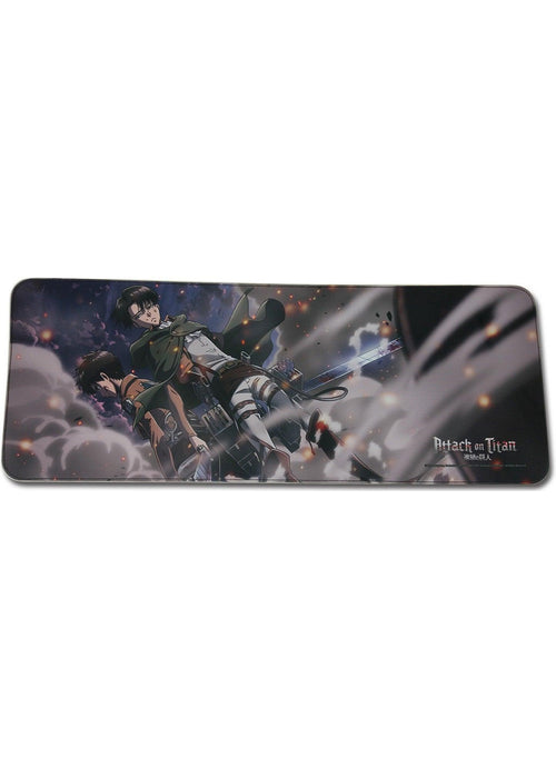 Attack On Titan - Eren Yeager & Levi Ackerman Mouse Pad
