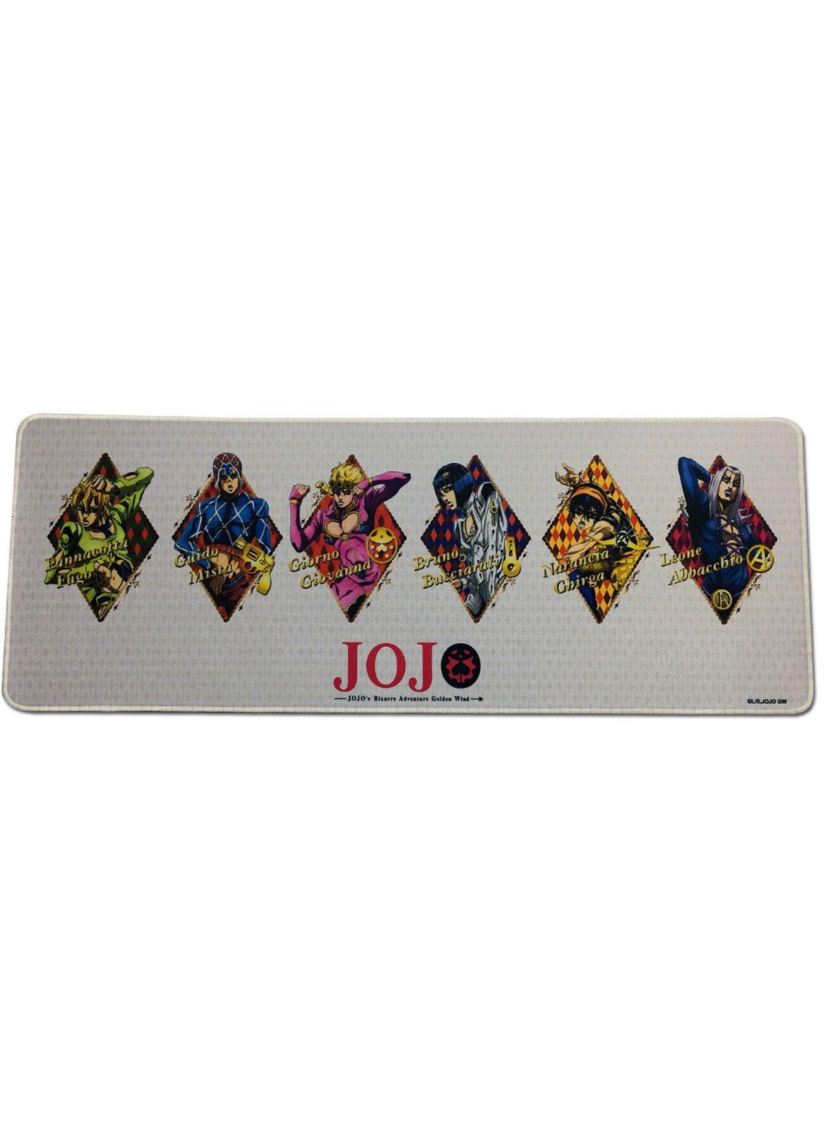 Jojo S4 - Character Group Rgb Mouse Pad