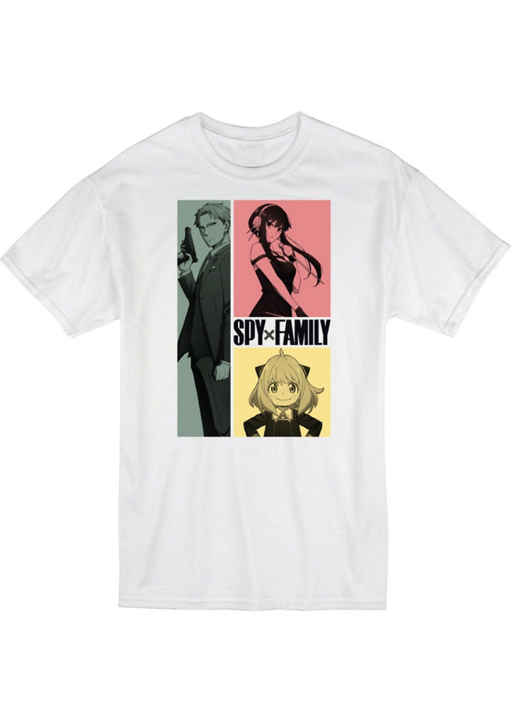 Spy X Family - Loid, Yor And Anya Forger Panels Unisex T-Shirt