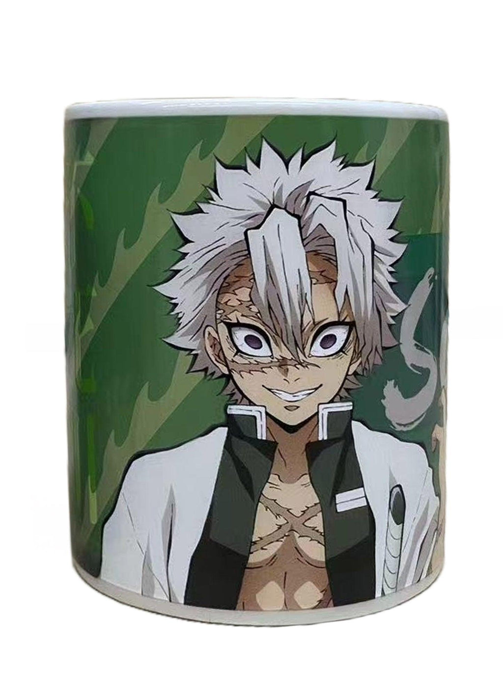 Demon Slayer- Hashira Sanemi Shinazugawa Heat Reactive Mug - Great Eastern Entertainment