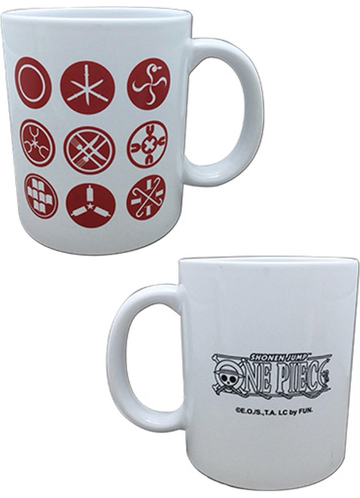 One Piece - Symbols Mug - Great Eastern Entertainment