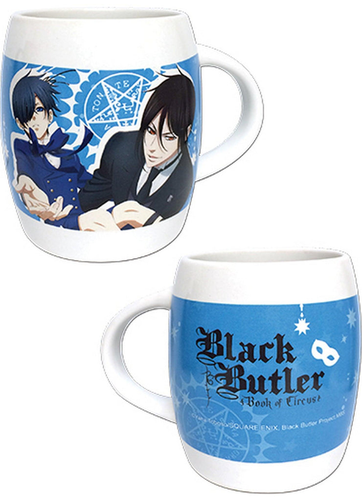 Black Butler Book Of Circus - Group With Mask Mug - Great Eastern Entertainment