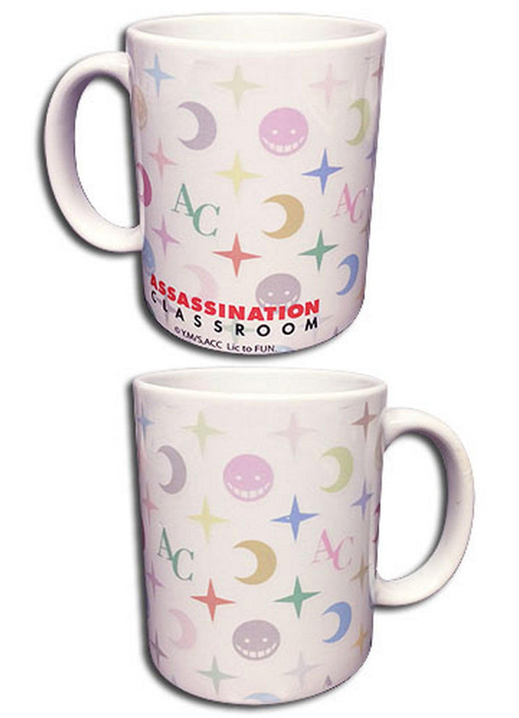 Assassination Classroom - Koro Face Monogram Mug - Great Eastern Entertainment