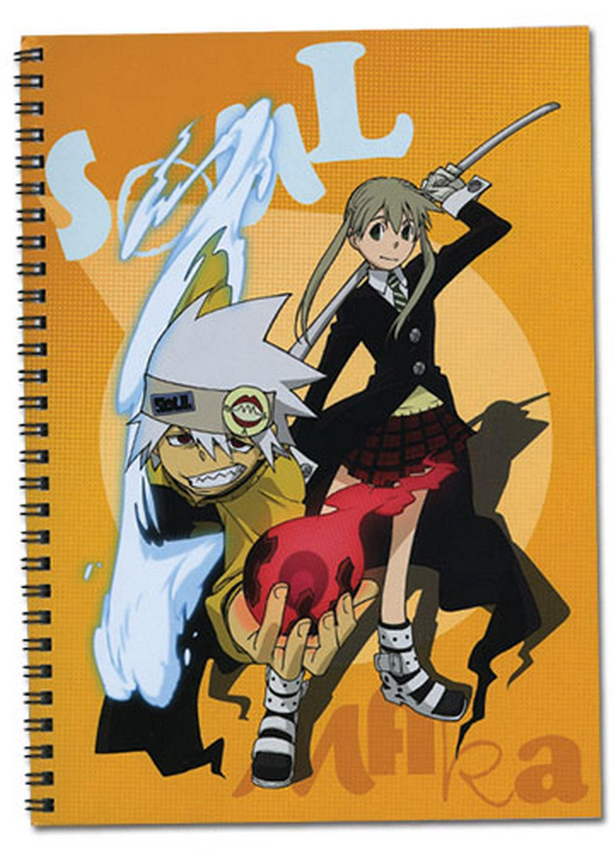 Soul Eater Soul & Maka Spiral Notebook