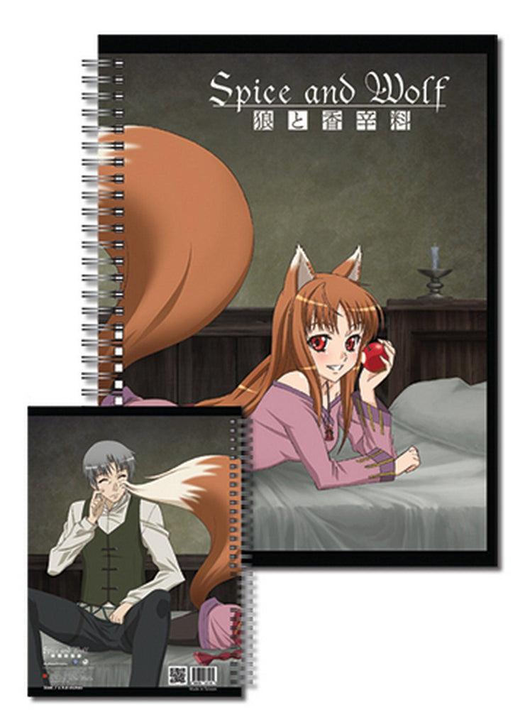Spice And Wolf Kraft & Holo Spiral Notebook
