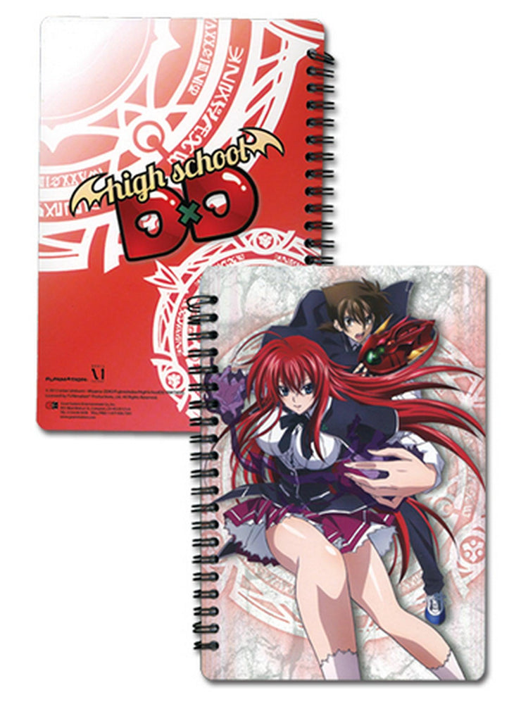 High School DxD - Issei Hyoudou & Rias Gremory Spiral Notebook - Great Eastern Entertainment