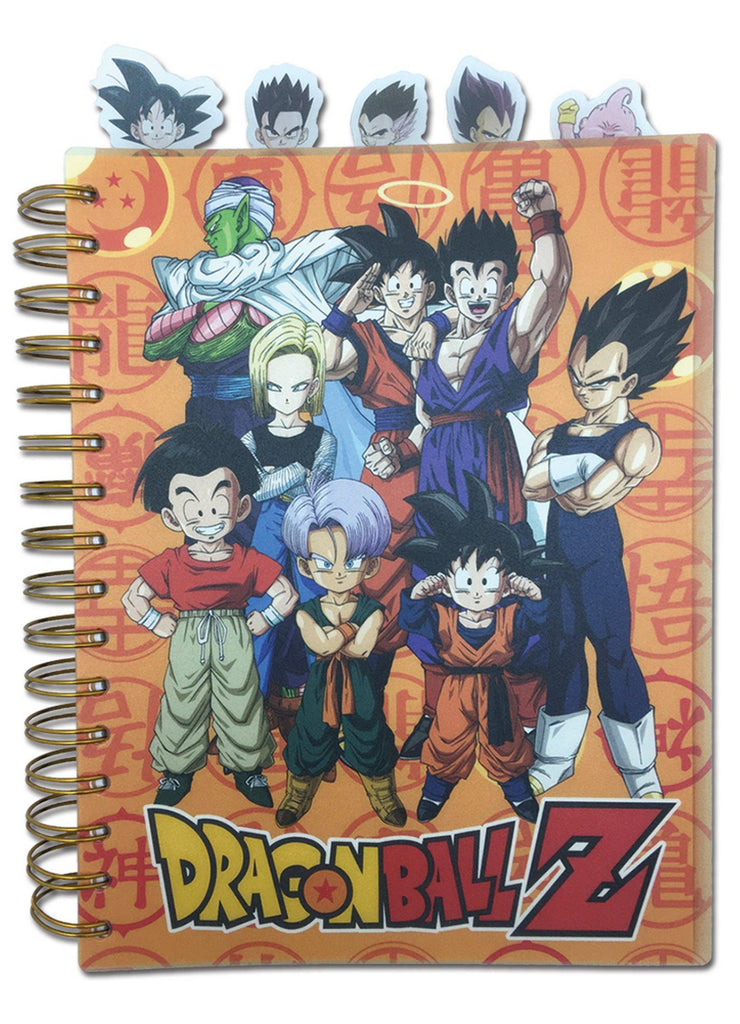Dragon Ball Z - Majin Buu Saga Tabbed Notebook - Great Eastern Entertainment
