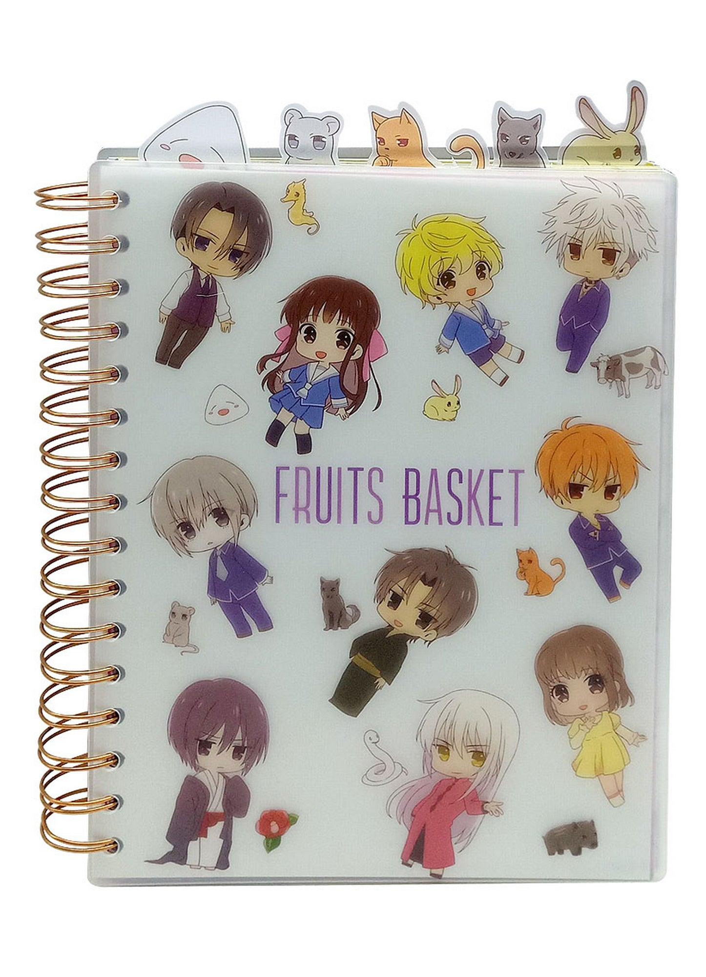 Fruits Basket - Chibi Characters Tabbed Notebook – Great Eastern ...