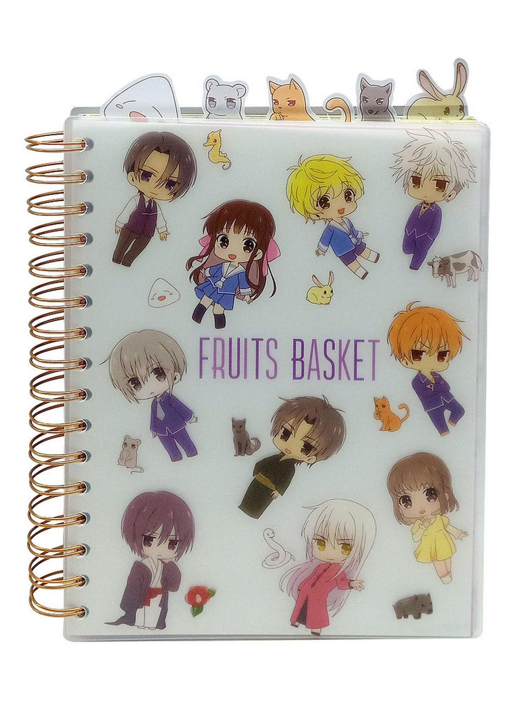 Fruits Basket - Chibi Characters Tabbed Notebook - Great Eastern Entertainment