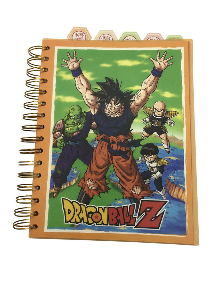 Dragon Ball Z- Tabbed Notebook