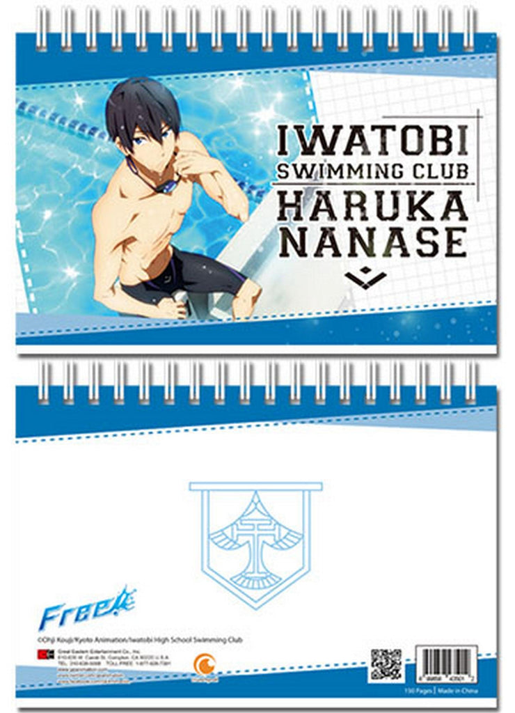 Free! - Haruka Nanase At Pool Hardcover Notebook - Great Eastern Entertainment