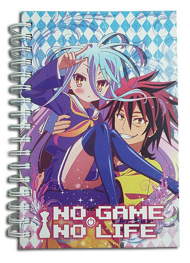 No Game No Life - Shiro & Sora Hardcover Notebook - Great Eastern Entertainment