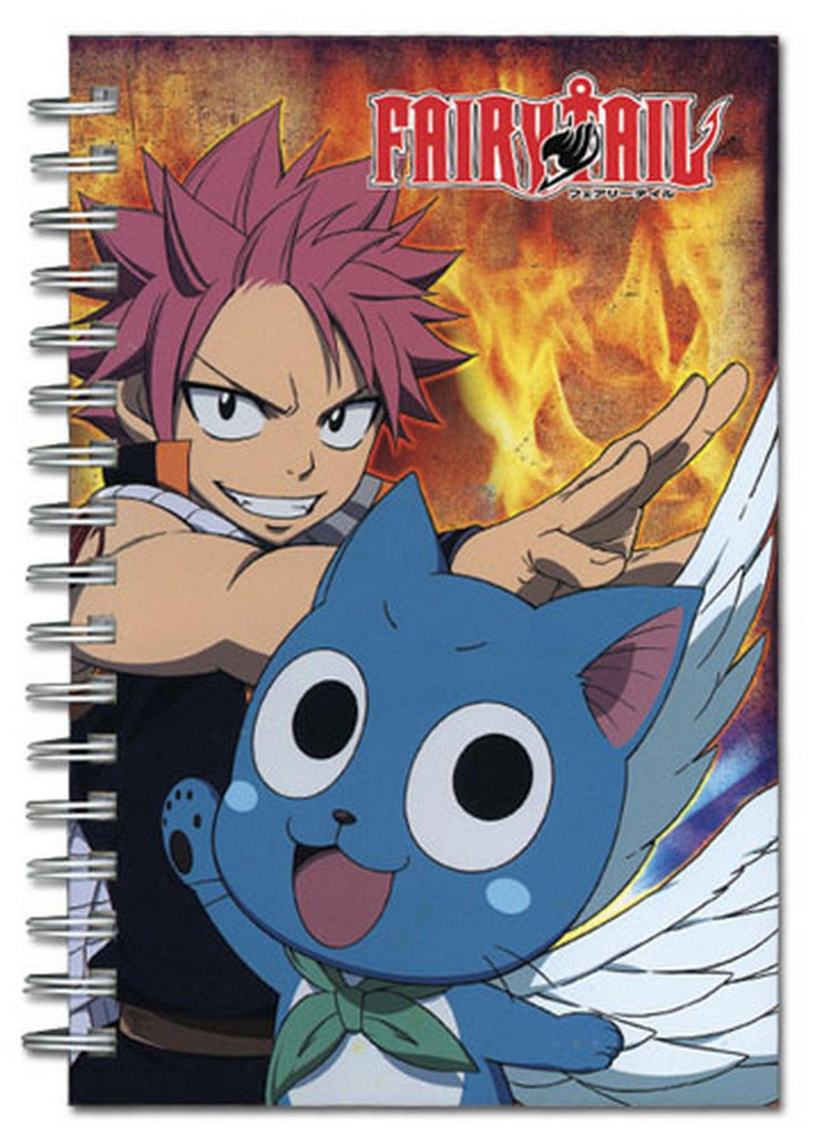 Fairy Tail - Natsu Dragneel & Happy Hardcover Notebook