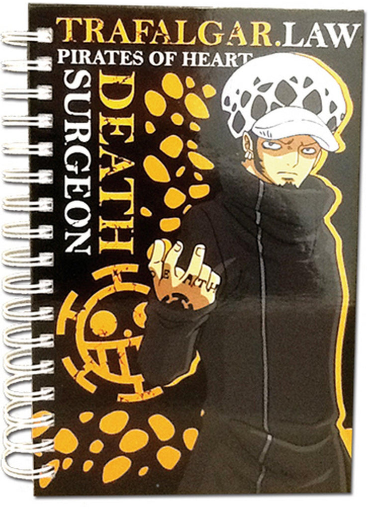 One Piece - Trafalgar D. Water Law Hardcover Notebook - Great Eastern Entertainment