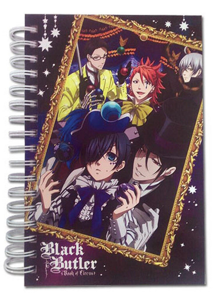 Black Butler Book Of Circus - Group & Frame Hardcover Notebook - Great Eastern Entertainment