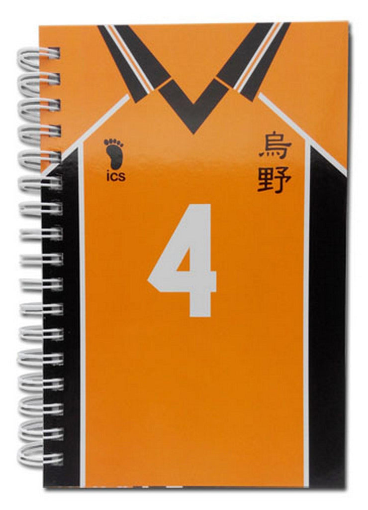 Haikyu!! - Number 4 Team Uniform Hardcover Notebook - Great Eastern Entertainment