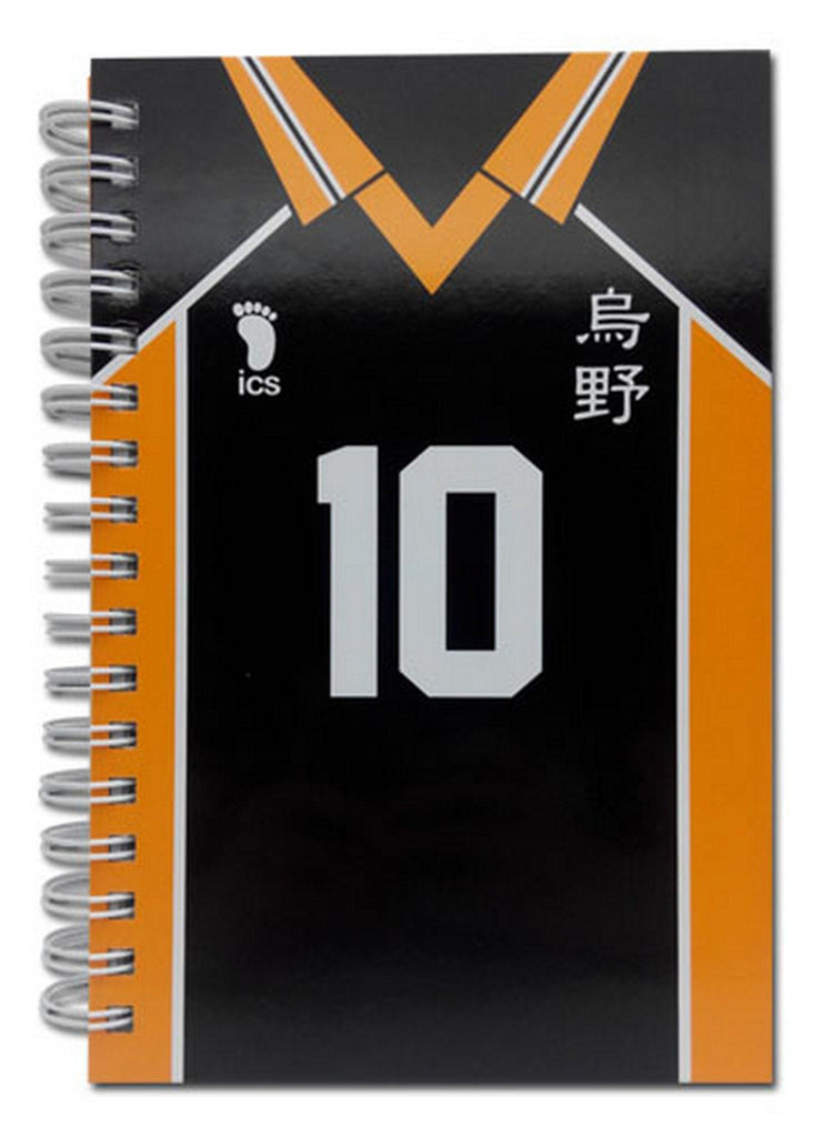 Haikyu!! - Number 10 Team Uniform Hardcover Notebook - Great Eastern Entertainment