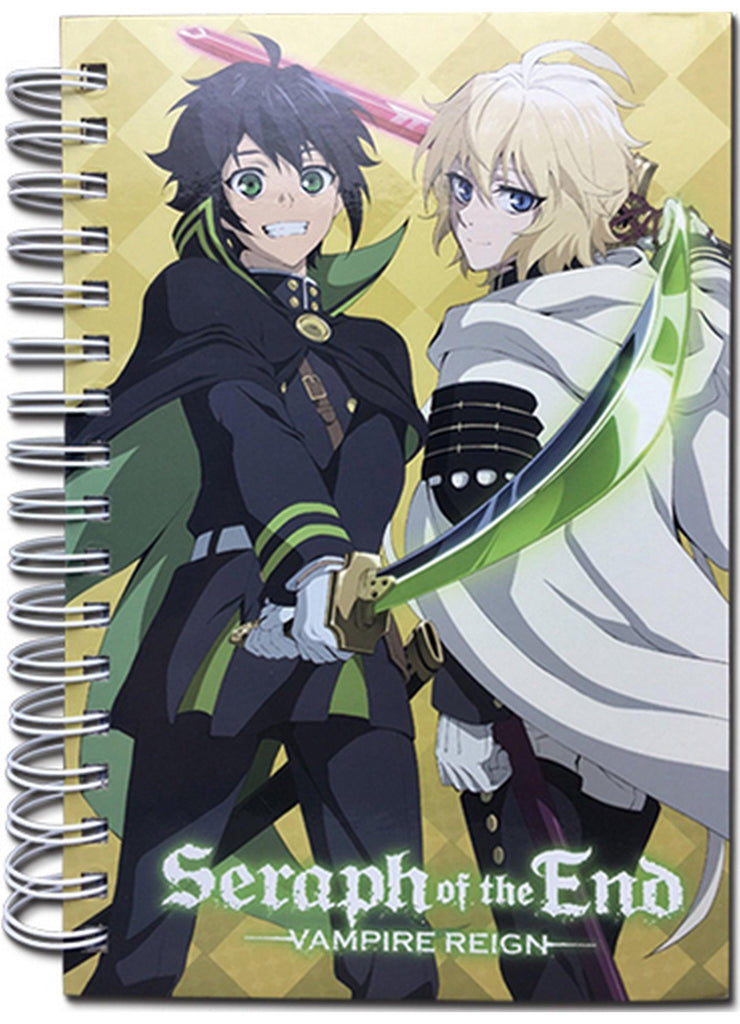 Seraph Of The End- Group With Weapons Notebook