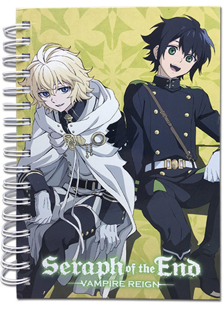 Seraph Of The End- Group Sitting Weapons Notebook