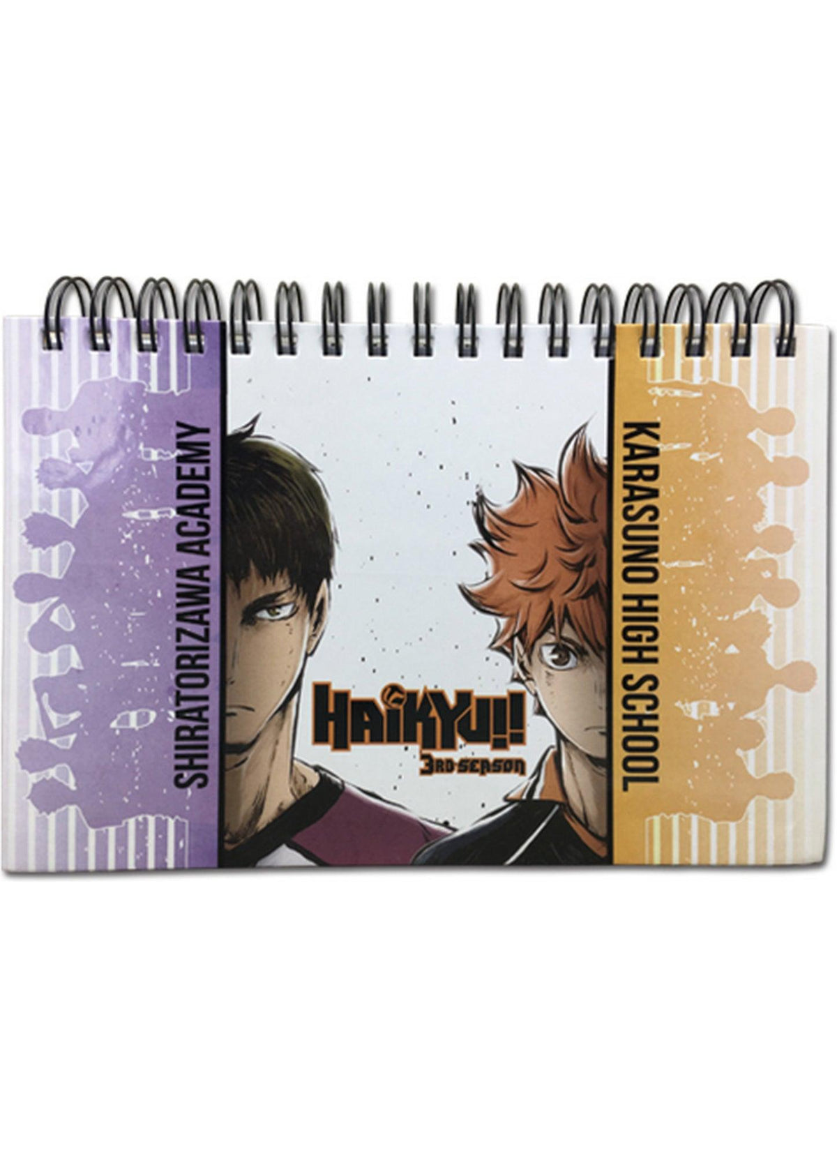 Haikyu!! S3 - Wakatoshi Ushijima Vs Shoyo Hinata Hardcover Notebook - Great Eastern Entertainment