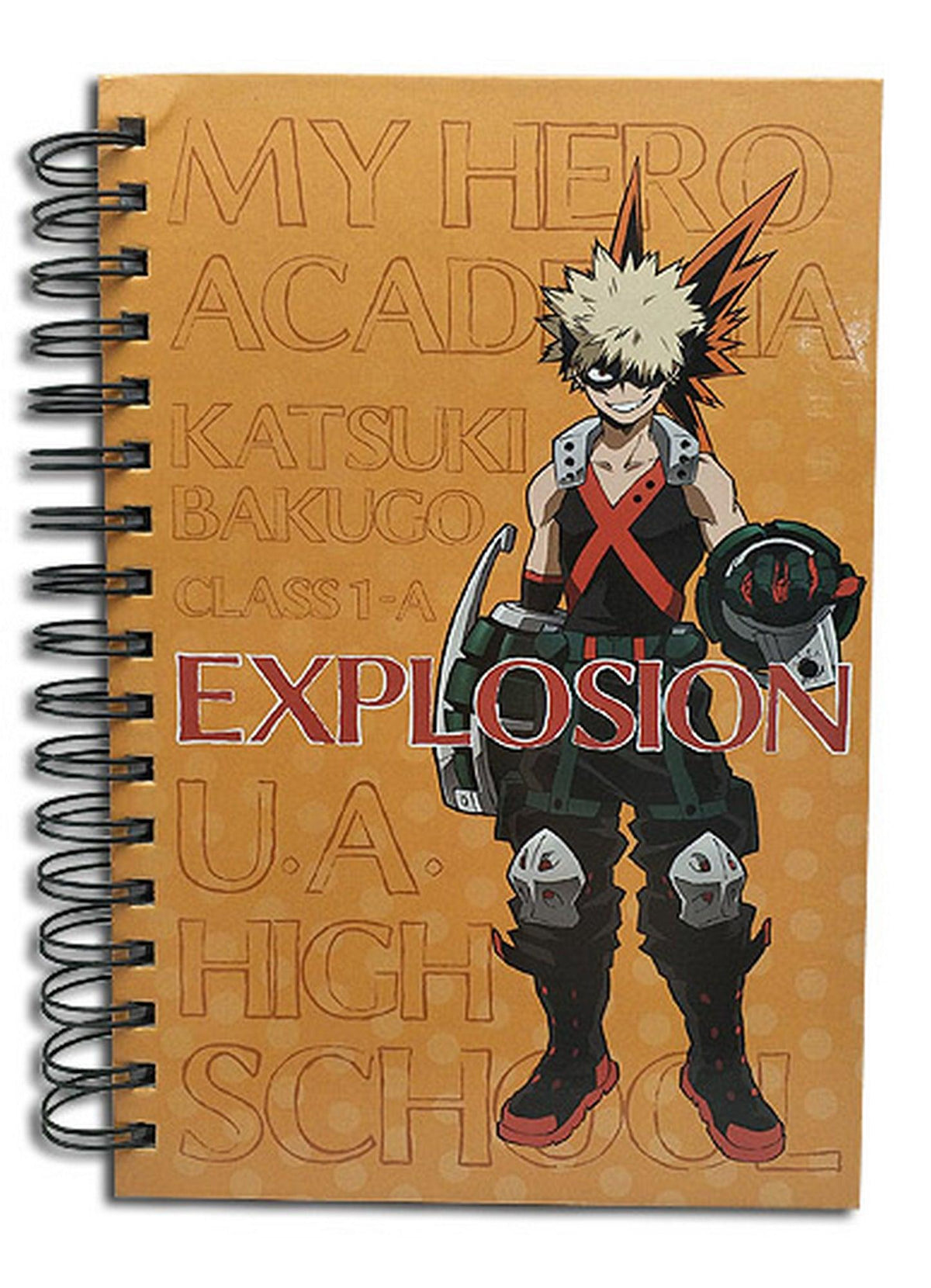 My Hero Academia - Katsuki Bakugo Notebook - Great Eastern Entertainment