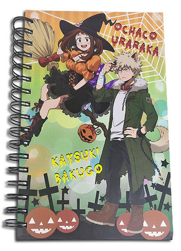 My Hero Academia S2 - Katsuki Bakugo & Ochaco Uraraka "Uravity" Halloween Notebook - Great Eastern Entertainment