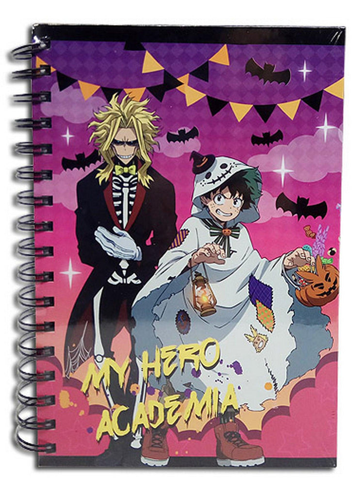 My Hero Academia - Izuku Midoriya "Deku" & All Might Halloween Notebook - Great Eastern Entertainment