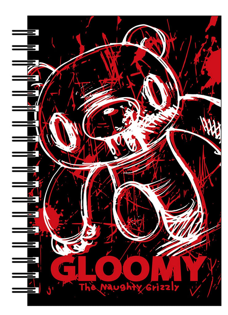 Gloomy Bear And Gloomy- Gloomy Bear Notebook