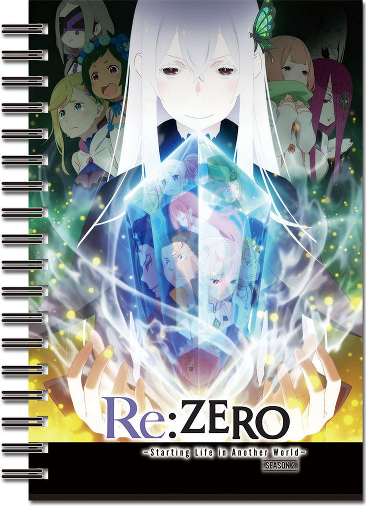 Re:Zero S2 - Key Art #01 Hardcover Notebook