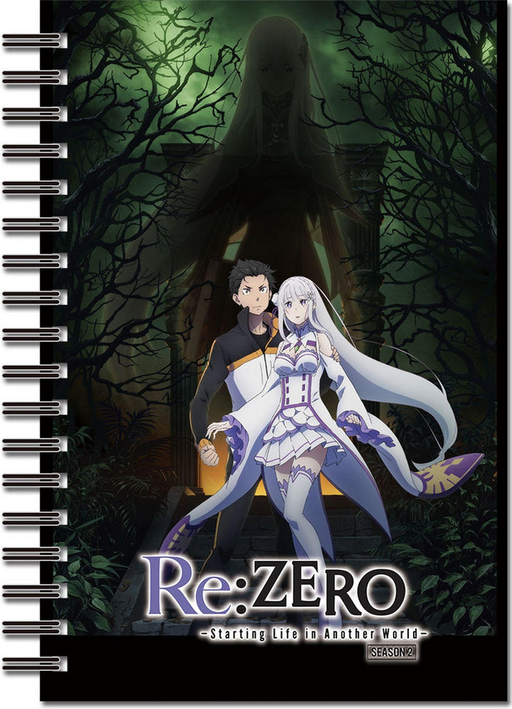 Re:Zero S2 - Key Art #02 Hardcover Notebook