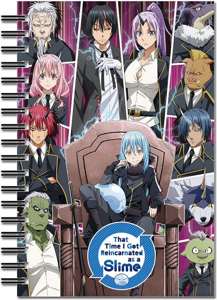 That Time I Got Reincarnated As A Slime S2 - Key Art # 1 Hard Cover Notebook