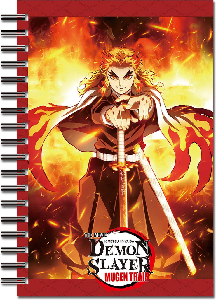 Demon Slayer The Movie: Mugen Train - Key Art #3 Hardcover Notebook