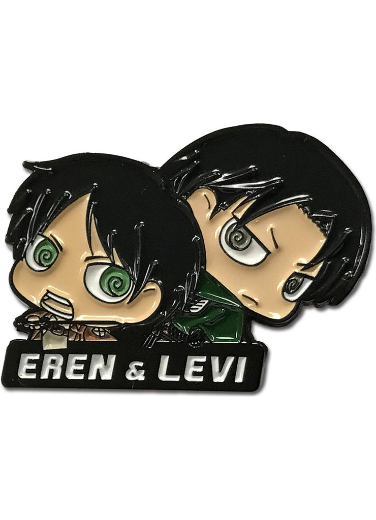 Attack on Titan - Eren Yeager And Levi Ackerman Pins 1