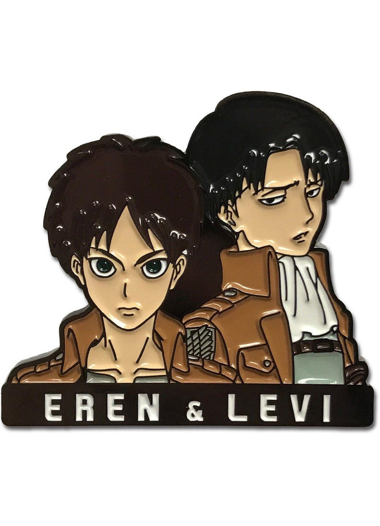 Attack on Titan - Eren Yeager And Levi Ackerman Pins 2