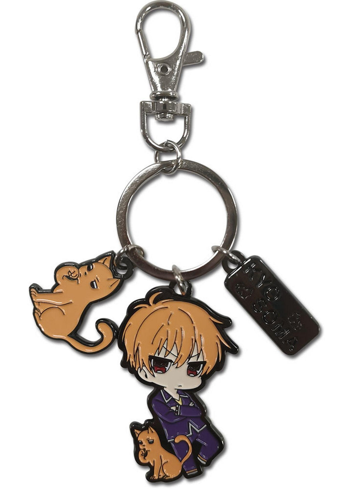 Fruits Basket (2019) - Kyo Sohma SD Three Charm Keychain