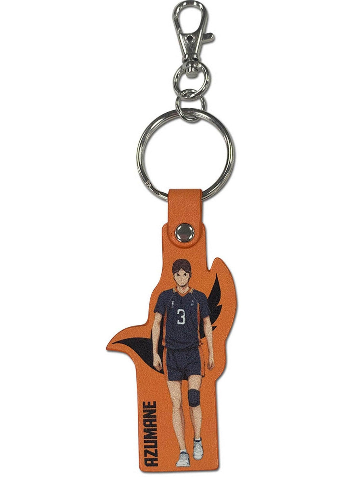 Haikyu S2 - Asahi Azumane Pu Keychain