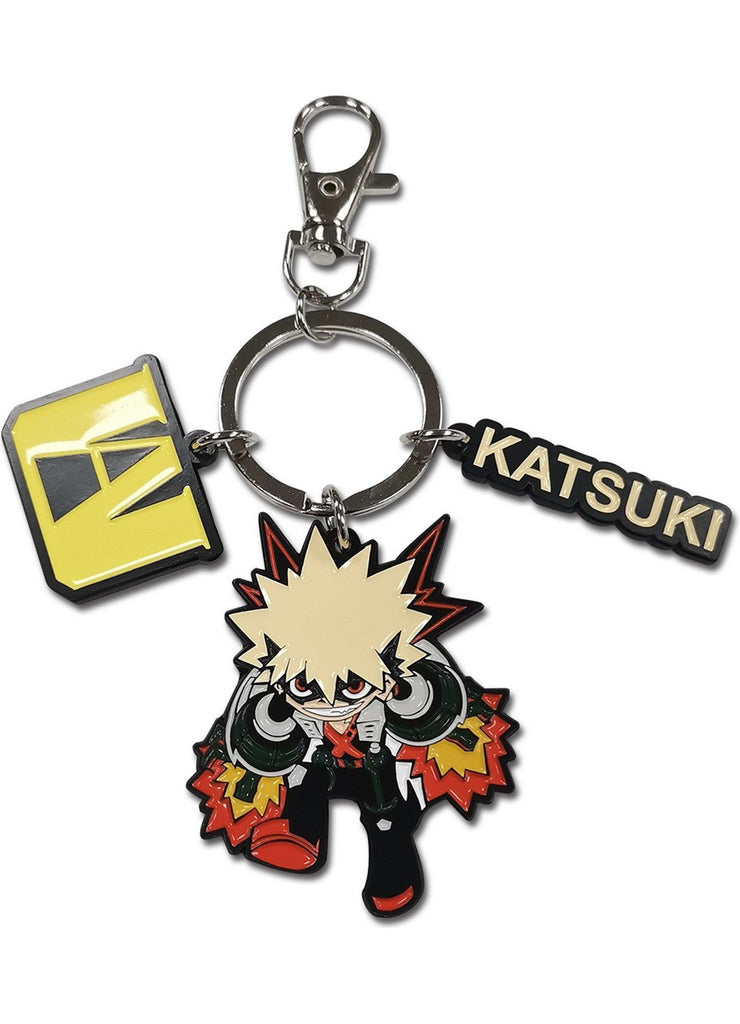 My Hero Academia S5 - SD Bakugo Three Charm Keychain