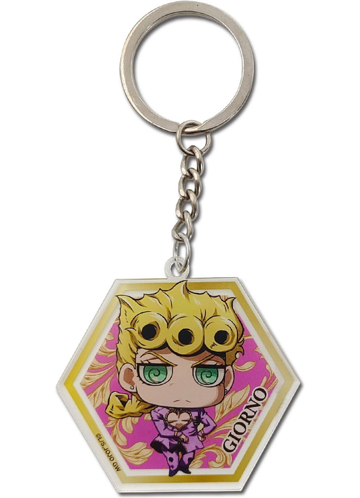 Jojo's Bizarre Adventure S4 - SD Giorno Giovanna Acylic Keychain