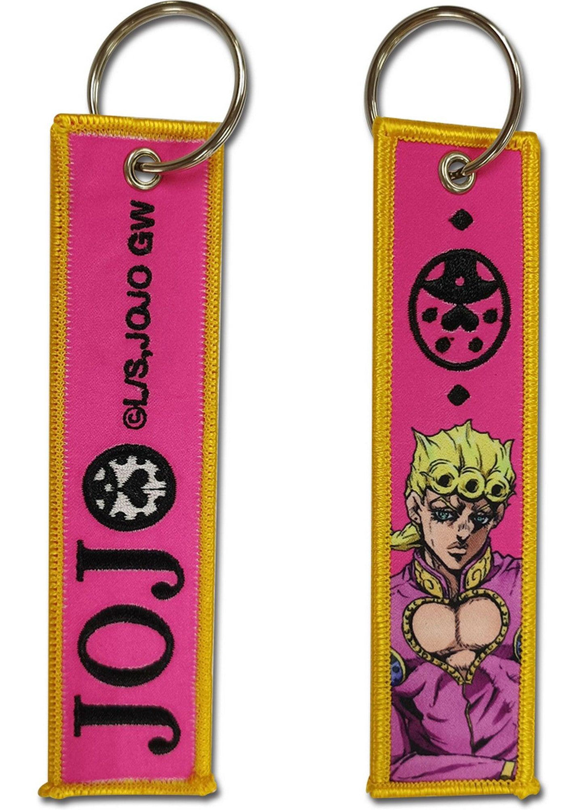 Jojo S4 - Giorno Fabric Keychain